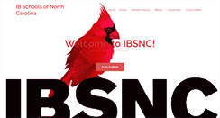 Desktop Screenshot of ibsnc.org