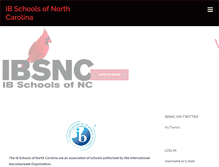 Tablet Screenshot of ibsnc.org